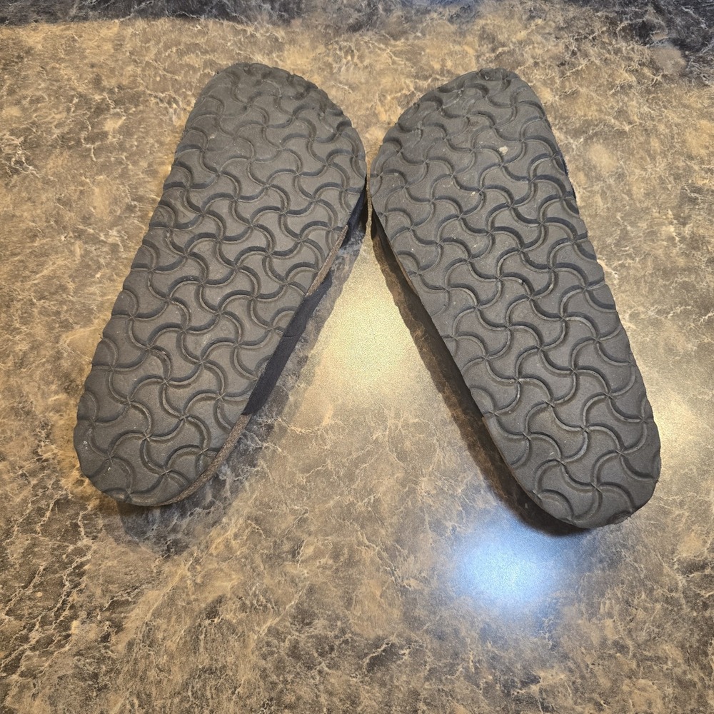 Birkenstock Navy Blue Lugano Suede Sandals, Size 7, GUC. SAME DAY SHIPPING! - Picture 5 of 5